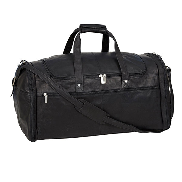 Extra Large Duffel Bag in Colombian Leather, great for golfing excursions