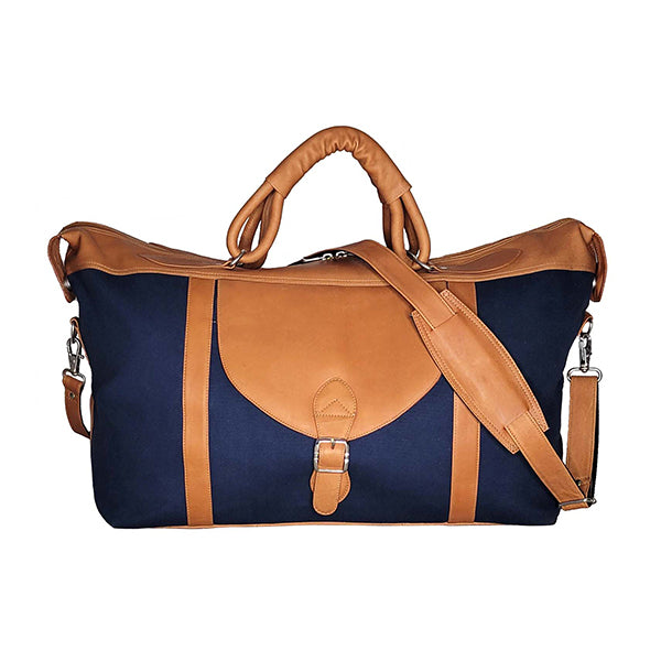 Hermosa Weekender Bag in Canvas with Colombian Leather