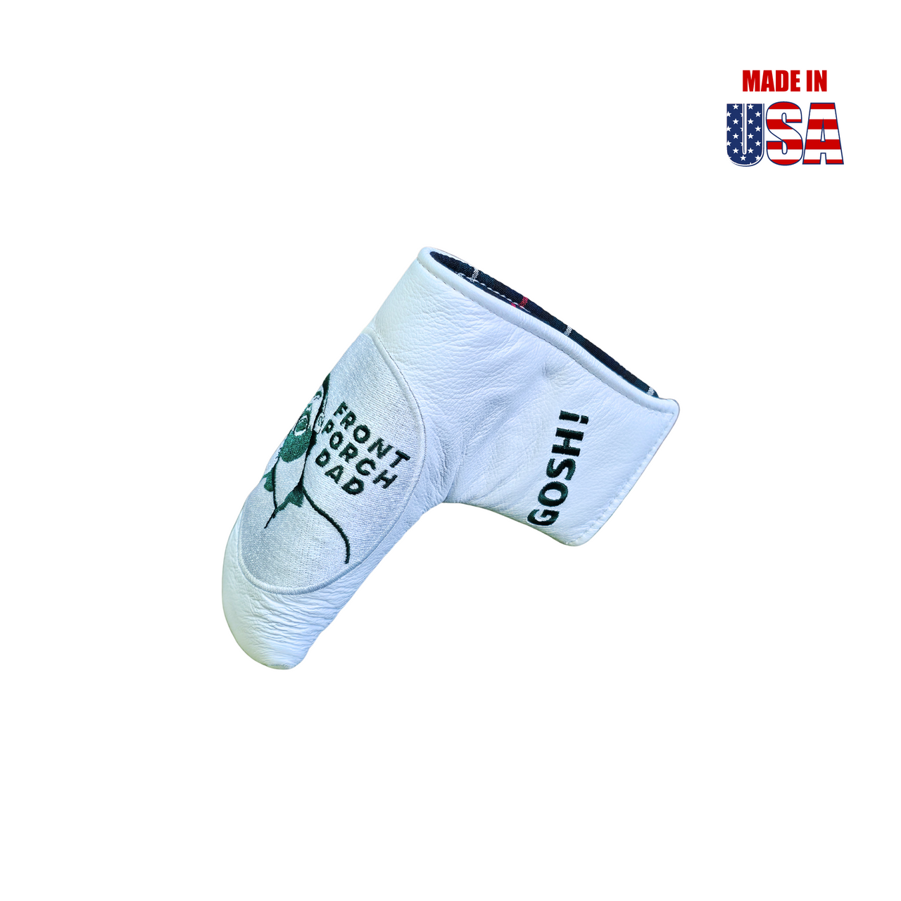 Front Porch Dad White Blade Putter Cover
