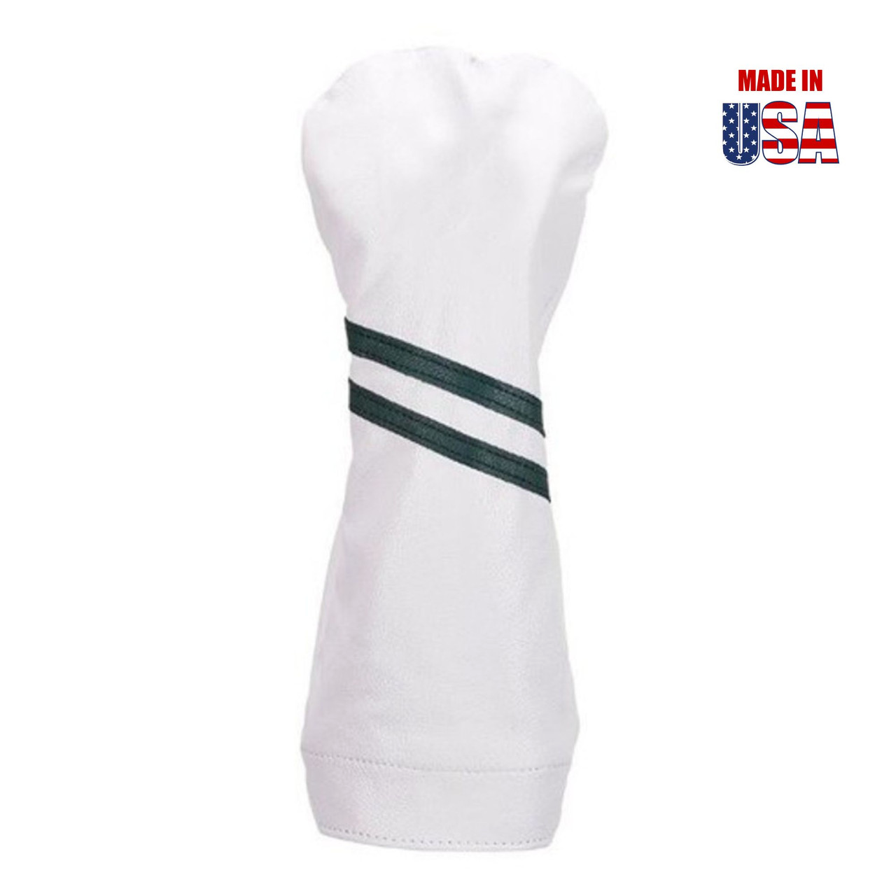 Two Stripe Leather Driver Headcover