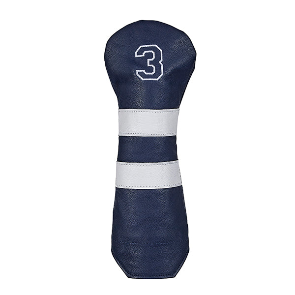 "Two Stripe Tradition" Series Leather Headcovers