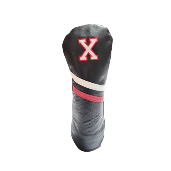Country Club Two Stripe Leather Headcovers