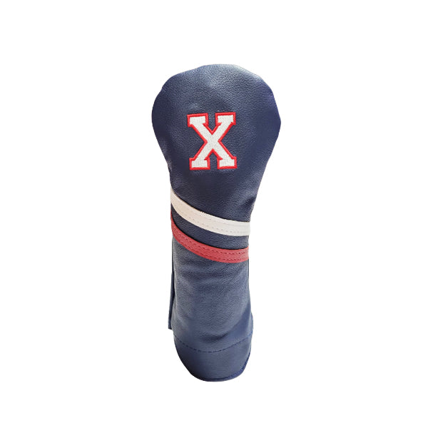 Country Club Two Stripe Leather Headcovers