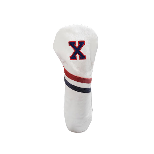 Country Club Two Stripe Leather Headcovers