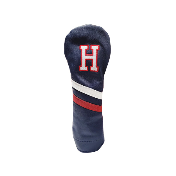 Country Club Two Stripe Leather Headcovers