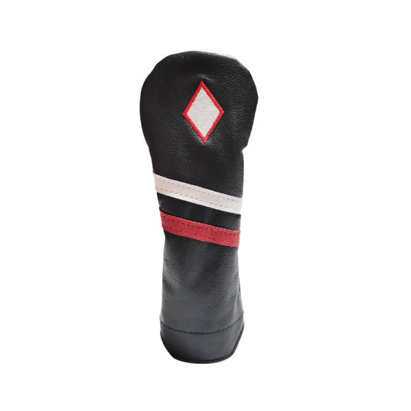 Country Club Two Stripe Leather Headcovers