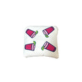 Country Club Cocktail Universal Mallet Leather Putter Cover - White American Leather