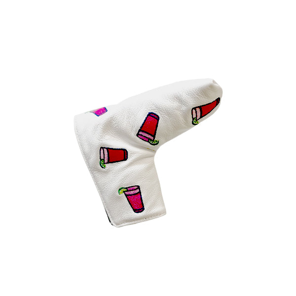 Country Club Cocktail Blade Style Leather Putter Cover