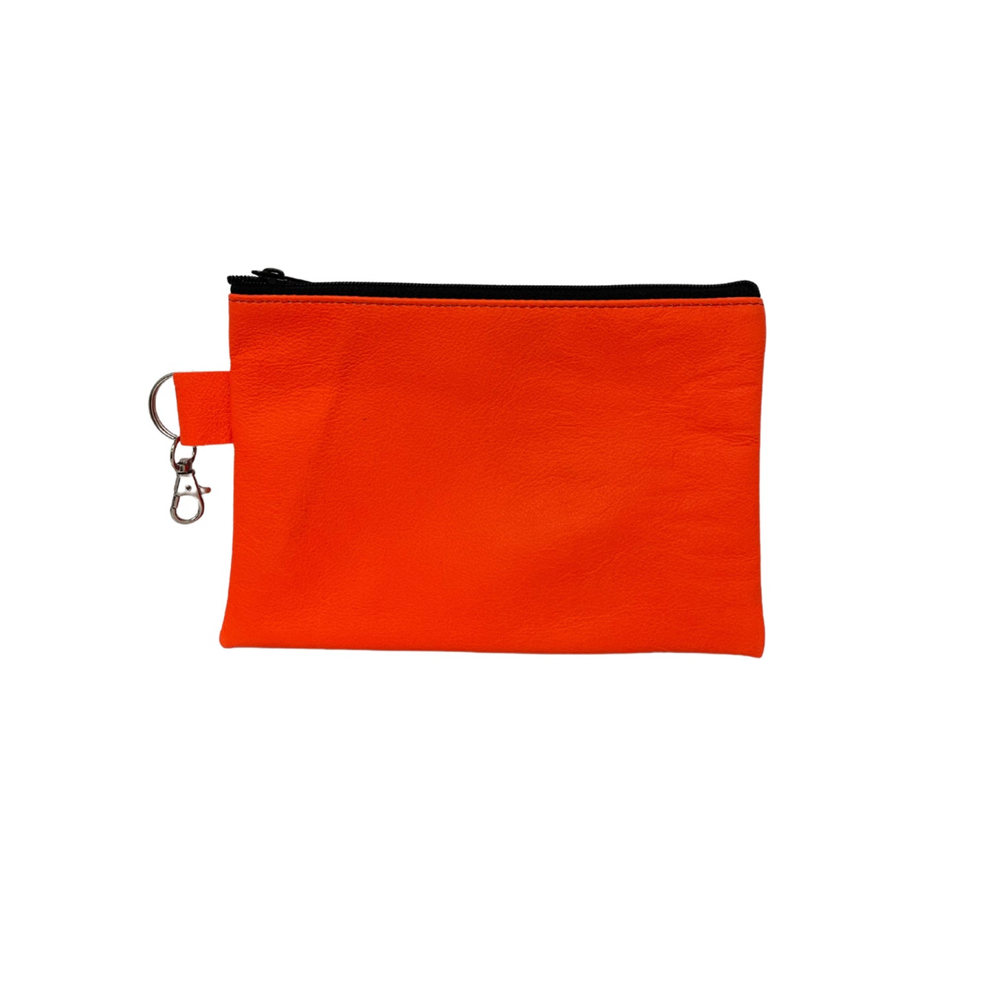 Reef Zip Pouch in Neon Leather