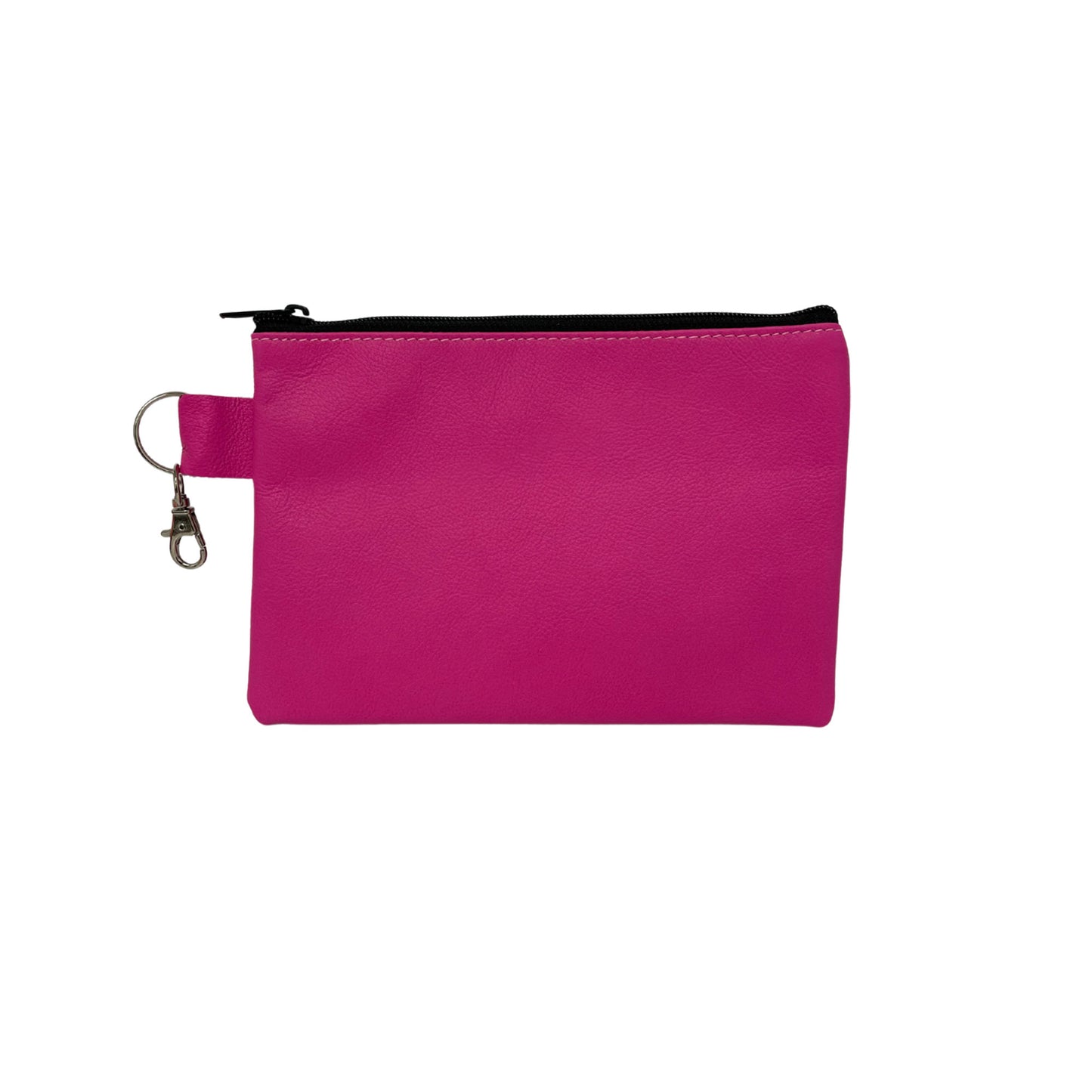 Reef Zip Pouch in Neon Leather