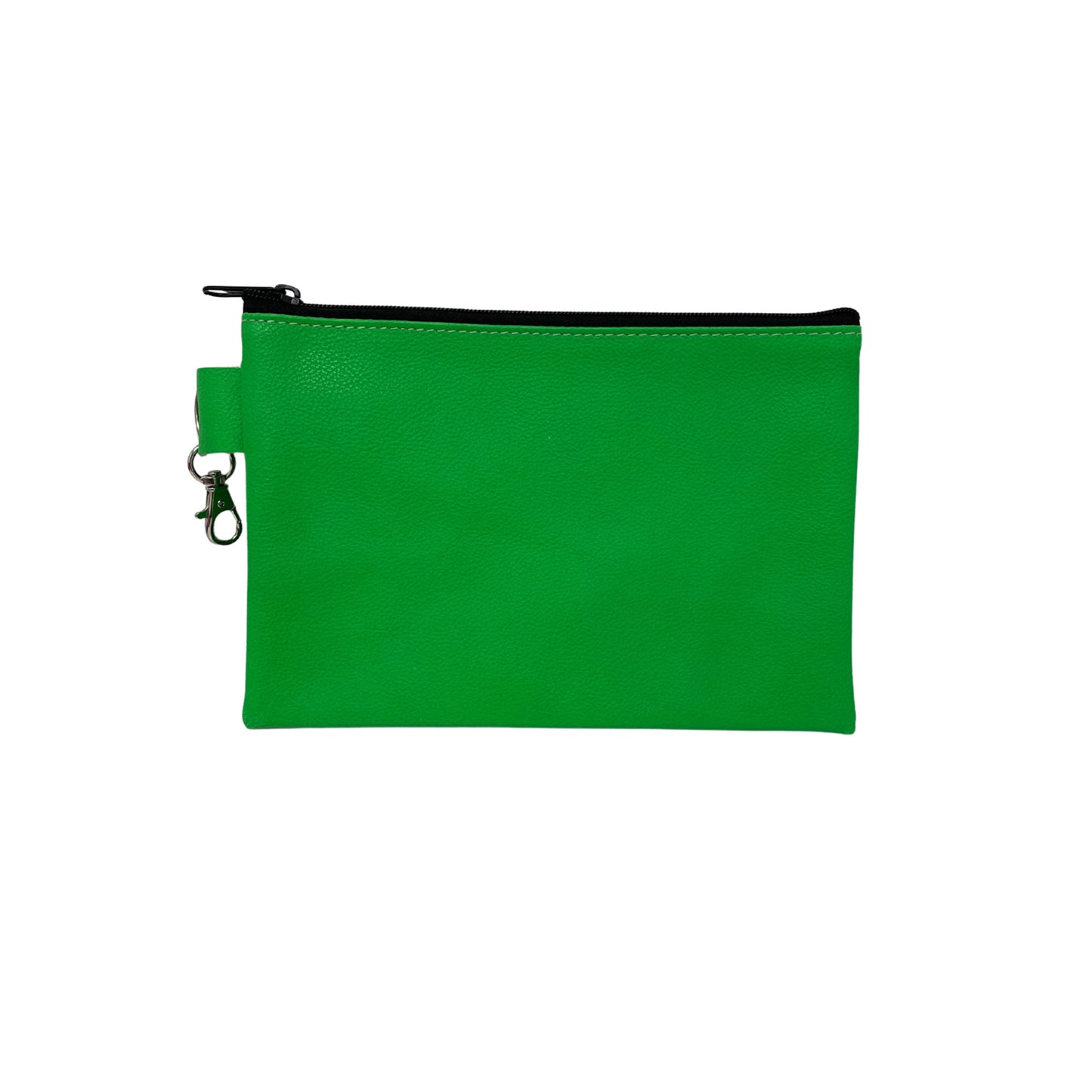 Reef Zip Pouch in Neon Leather