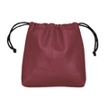 Player's Pouch Traditional Leather - Cardinal