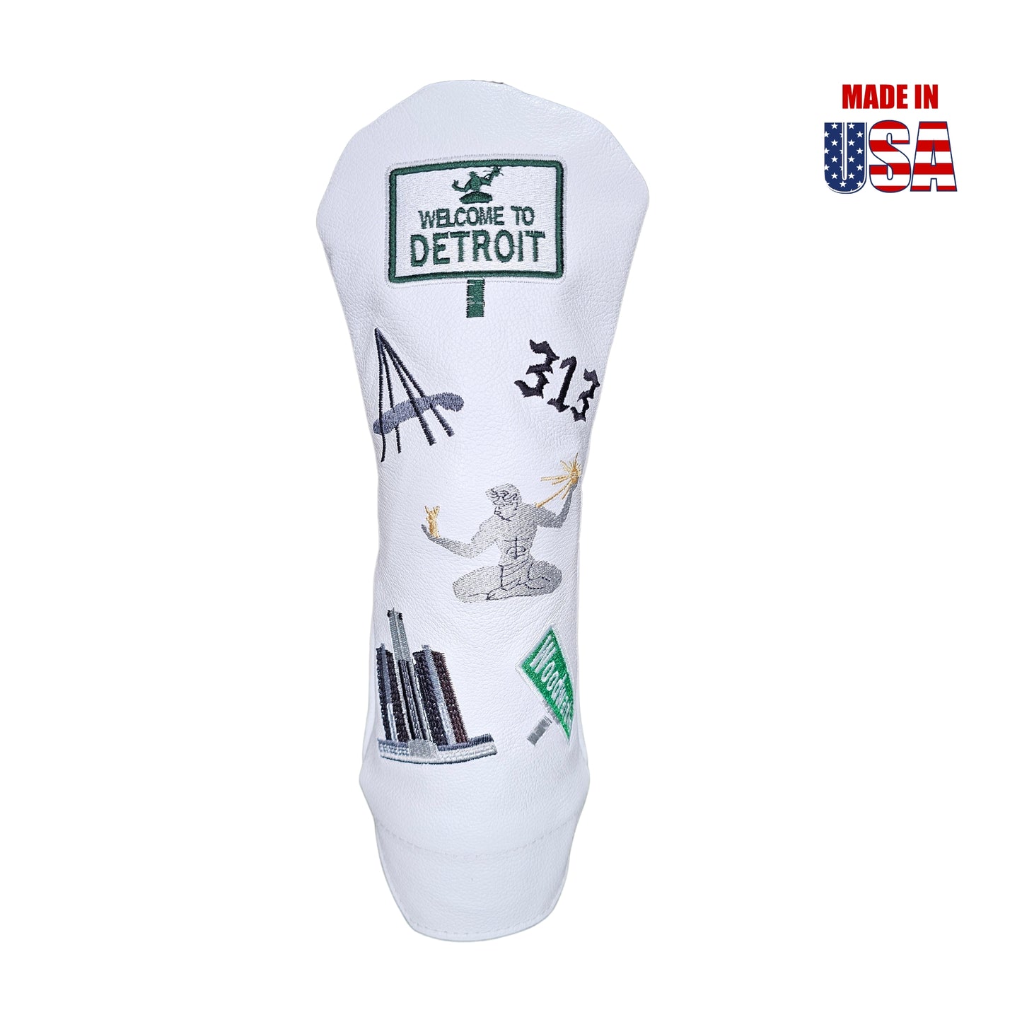 Detroit Historic Landmarks Leather Headcovers
