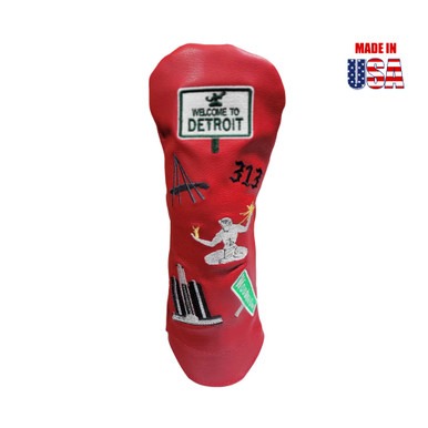 Detroit Historic Landmarks Leather Headcovers