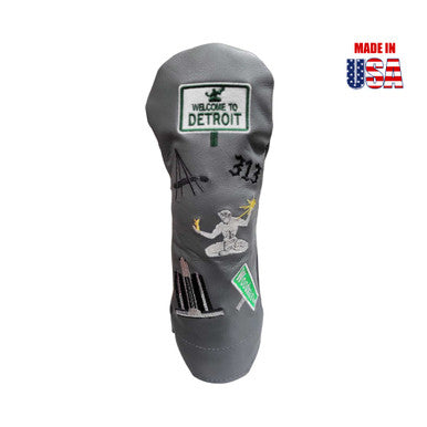 Detroit Historic Landmarks Leather Headcovers