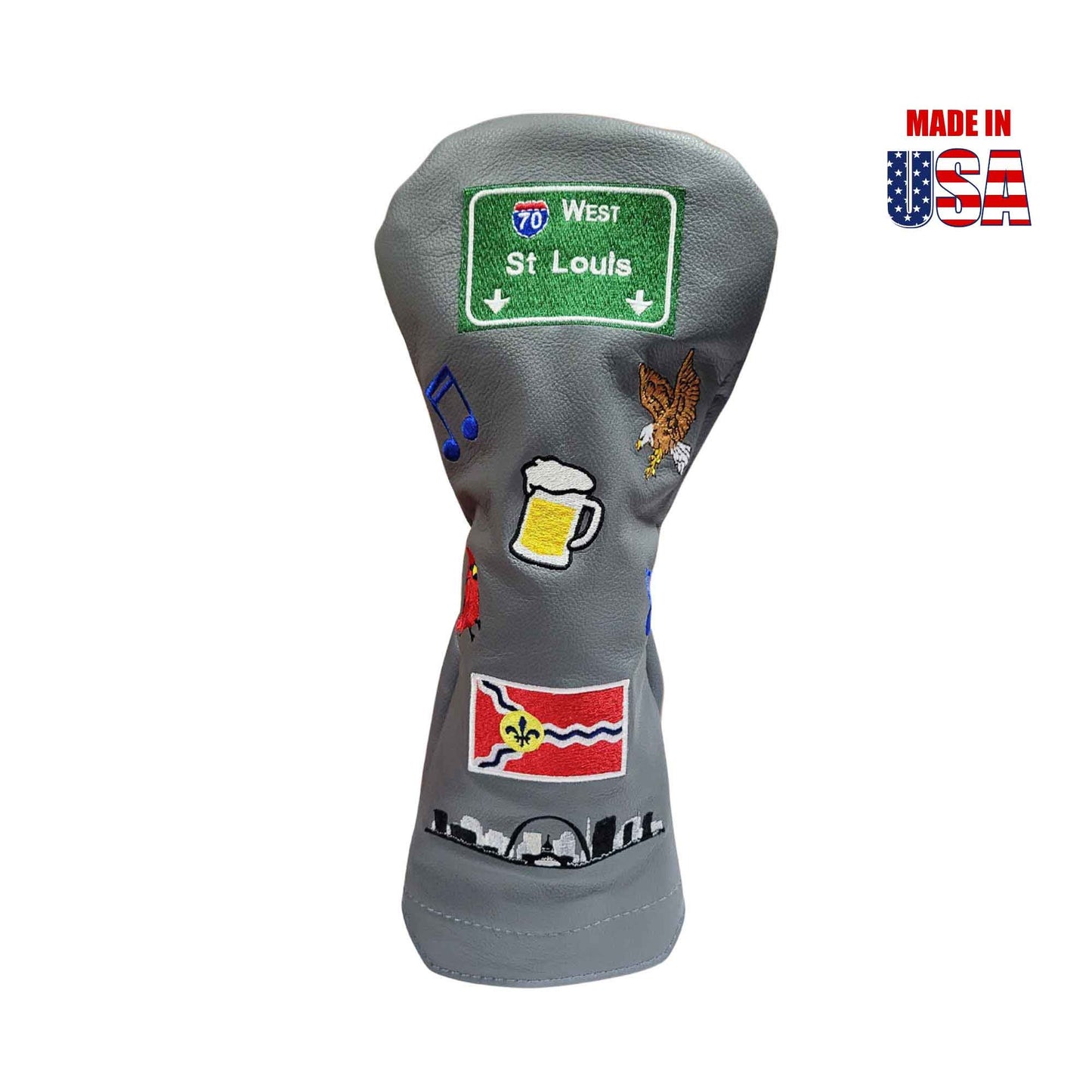 St. Louis Mural Leather Headcovers