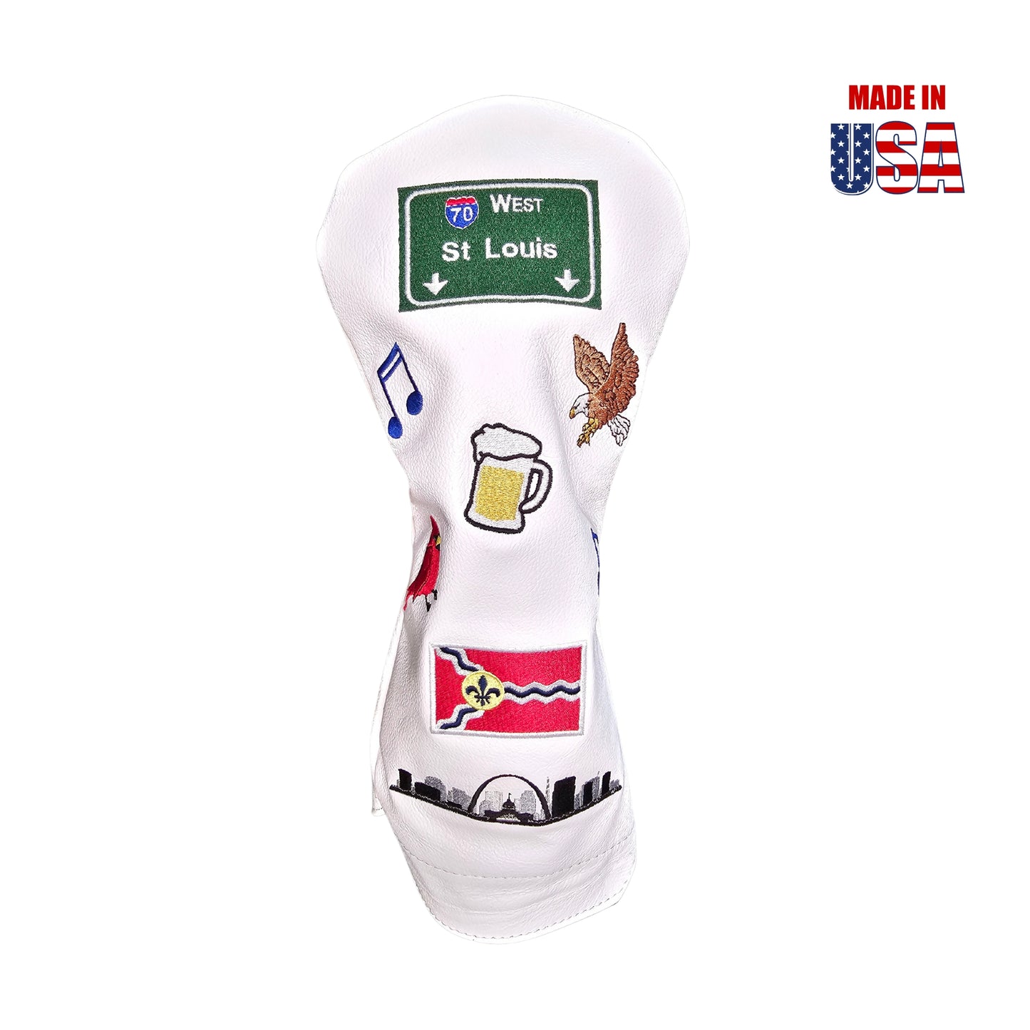 St. Louis Mural Leather Headcovers