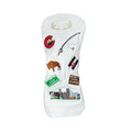 Colorado Mural Leather Driver Headcover - Driver - White