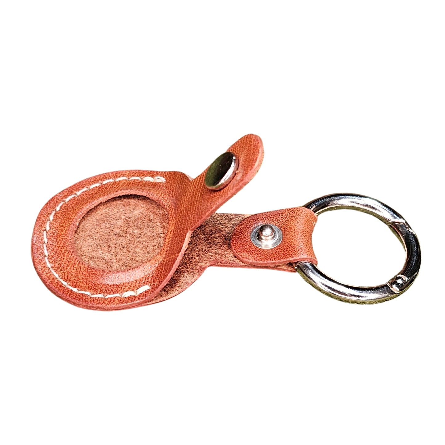 Airtag Case in Special Brown Leather