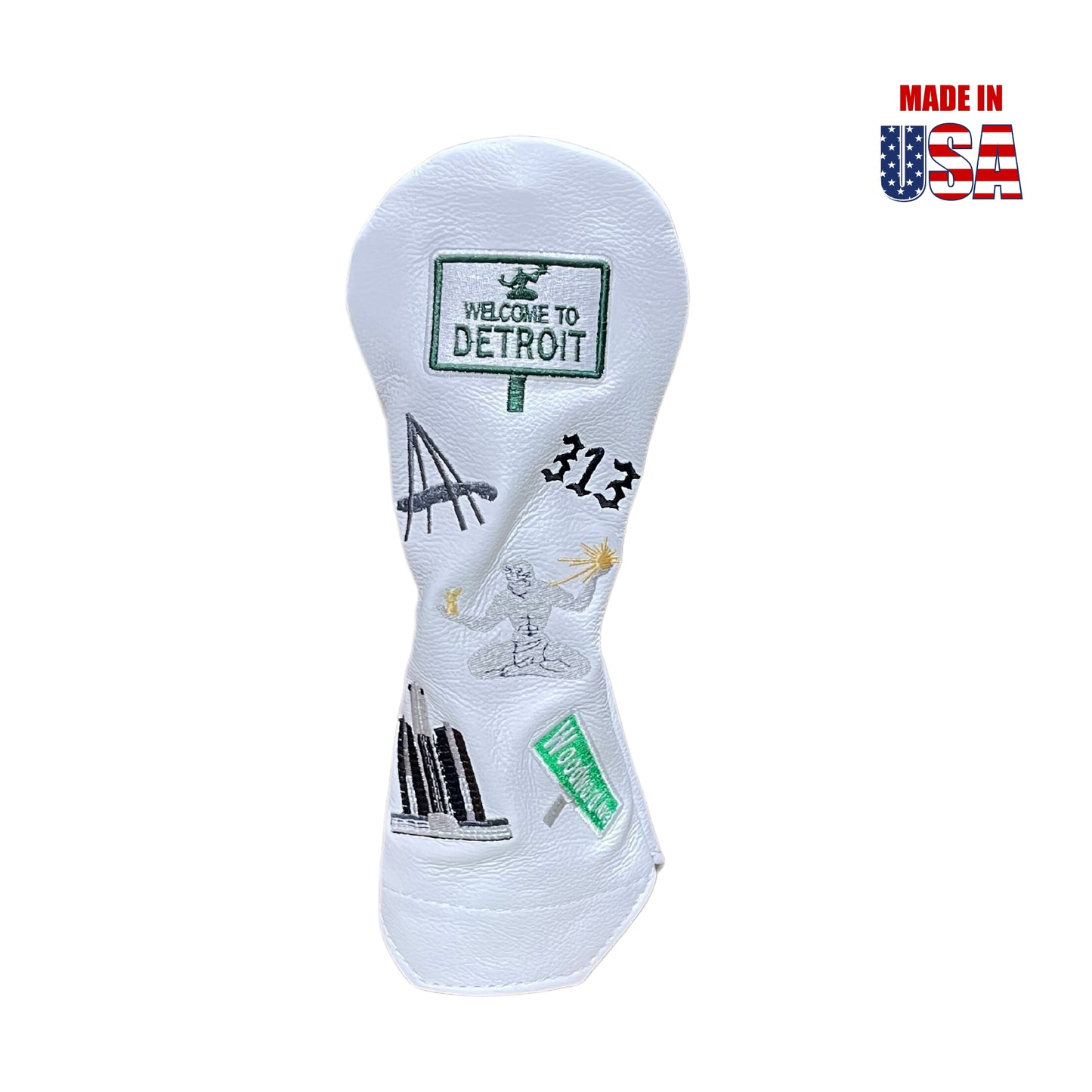 Detroit Historic Landmarks Leather Headcovers