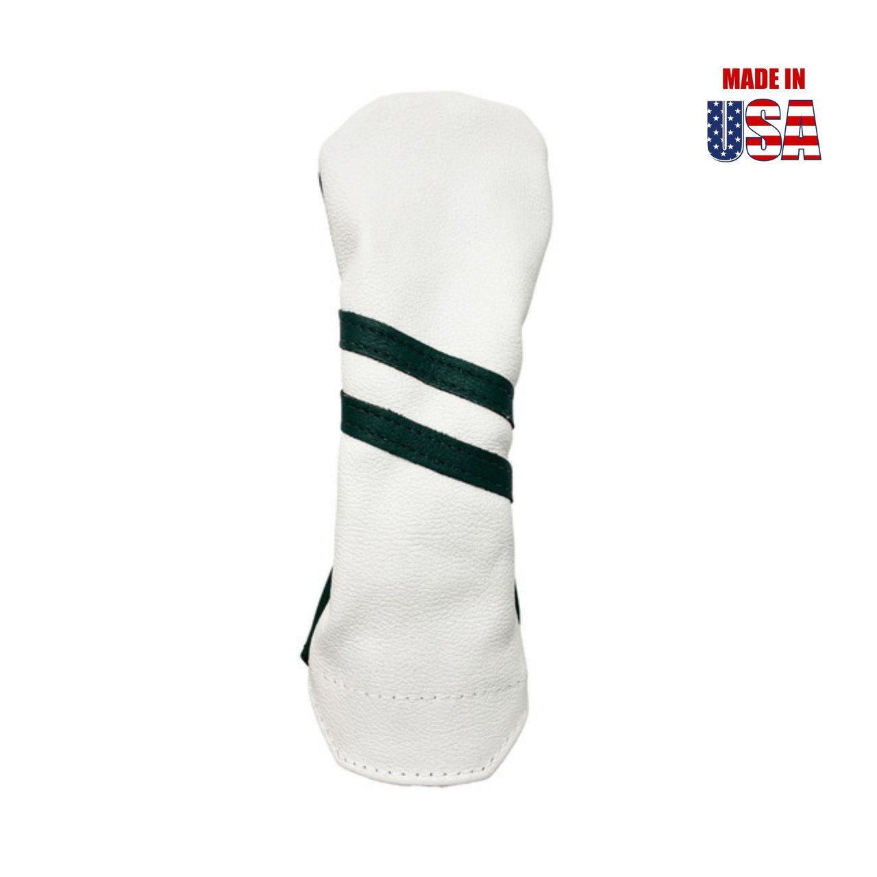 Two Stripe Leather Hybrid Headcover