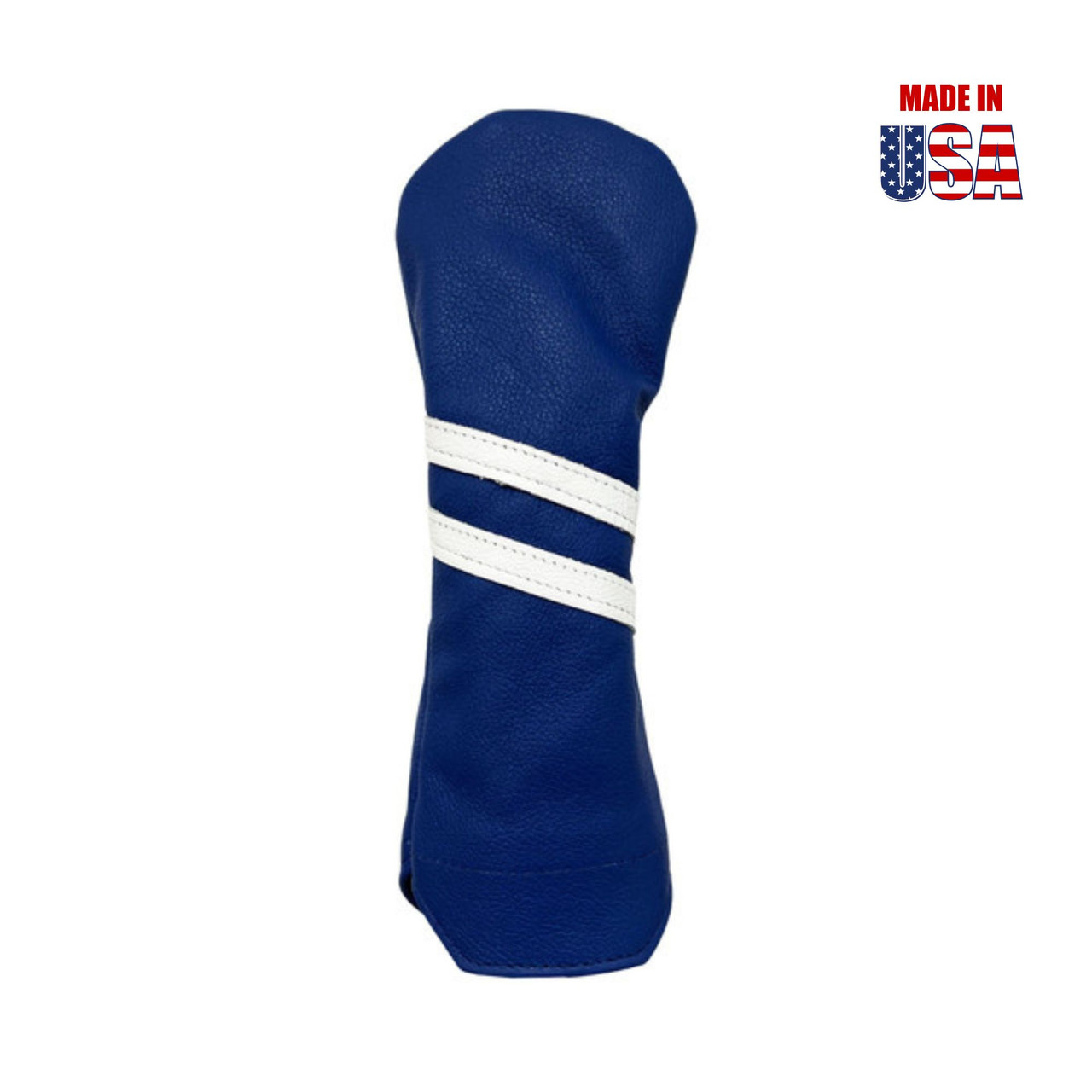 Two Stripe Leather Hybrid Headcover