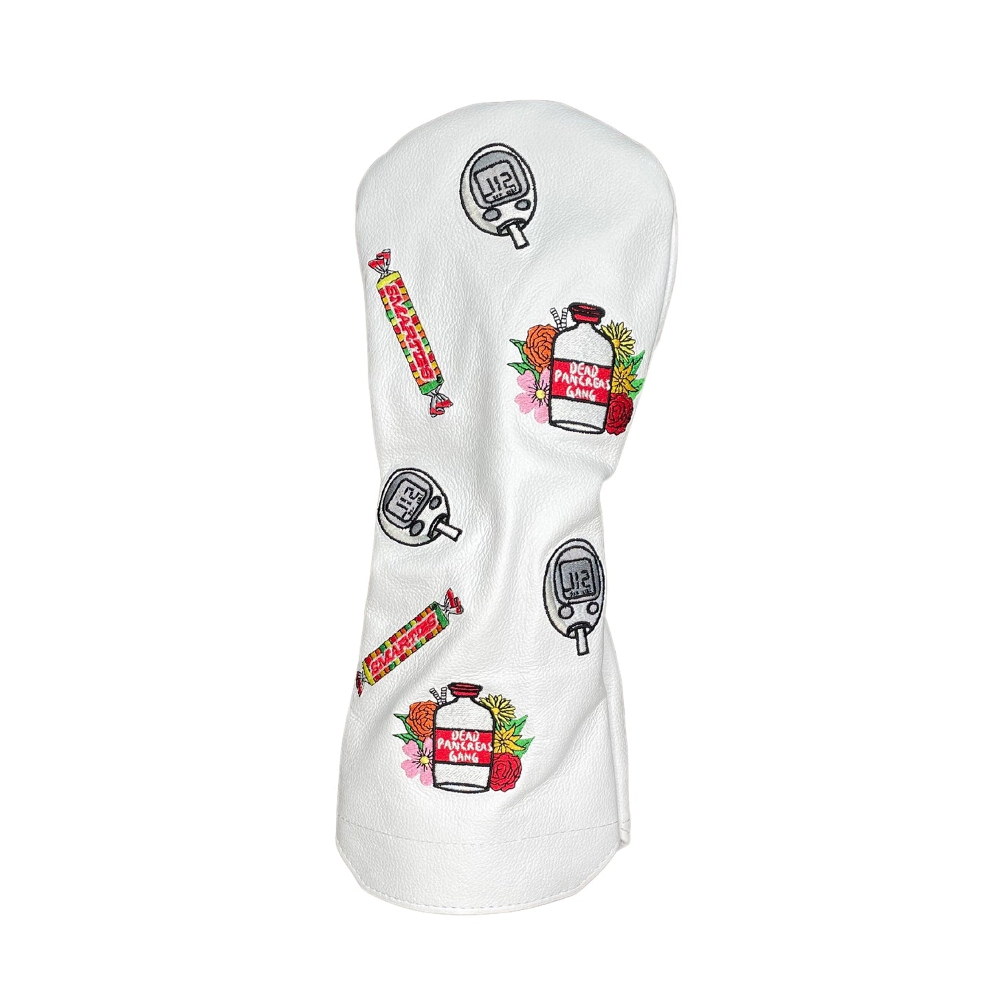 Dead Pancreas Gang American Leather Headcovers - Fairway