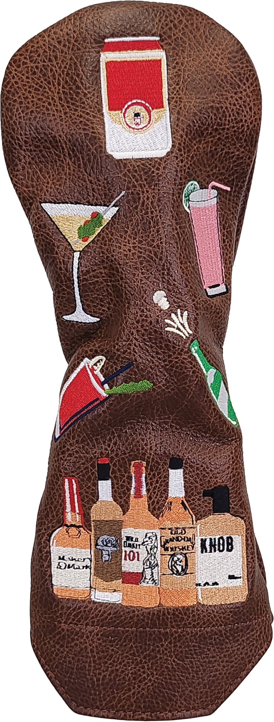 Golfer's Cocktail Beverages Headcovers