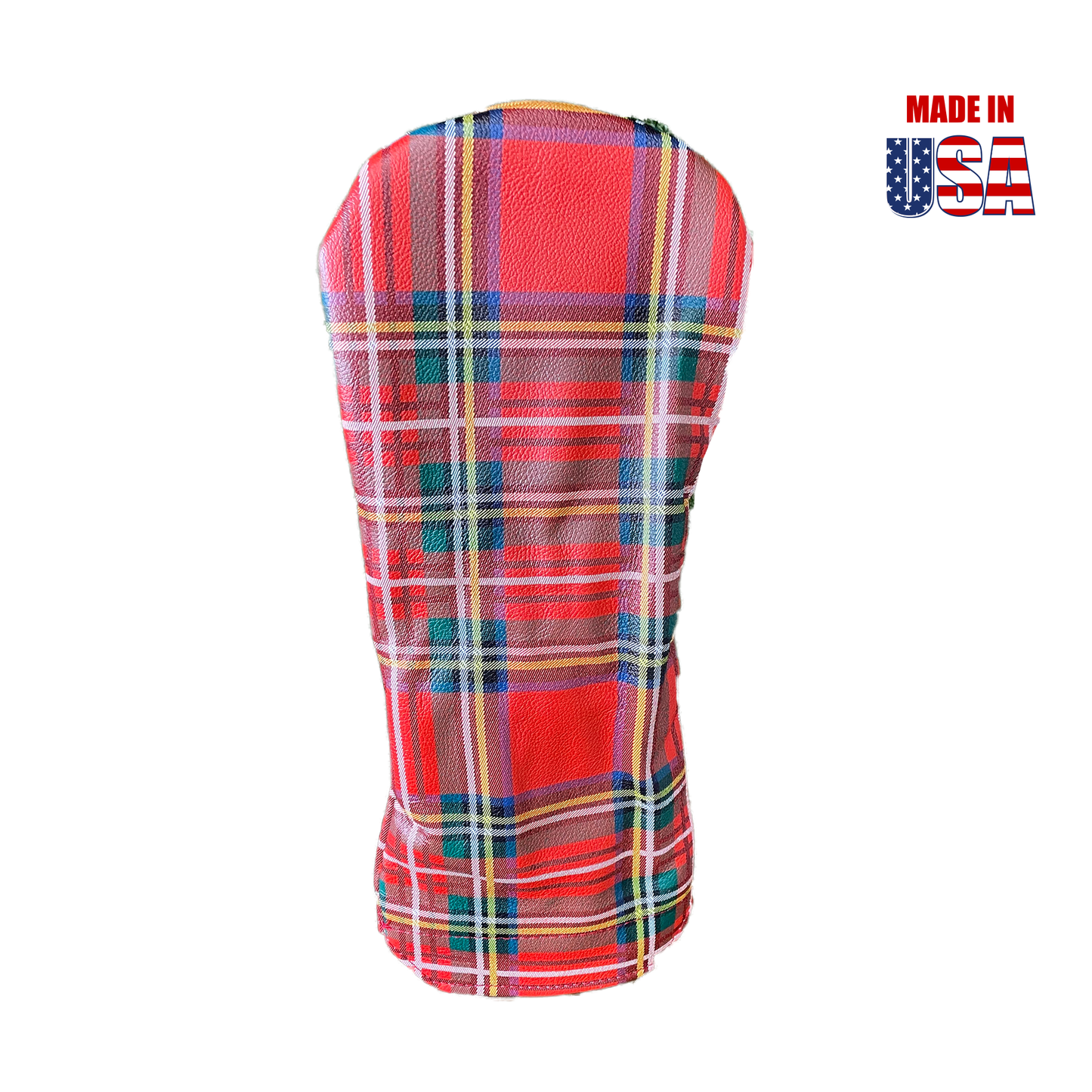 Tartan Plaid Leather Golf Headcovers
