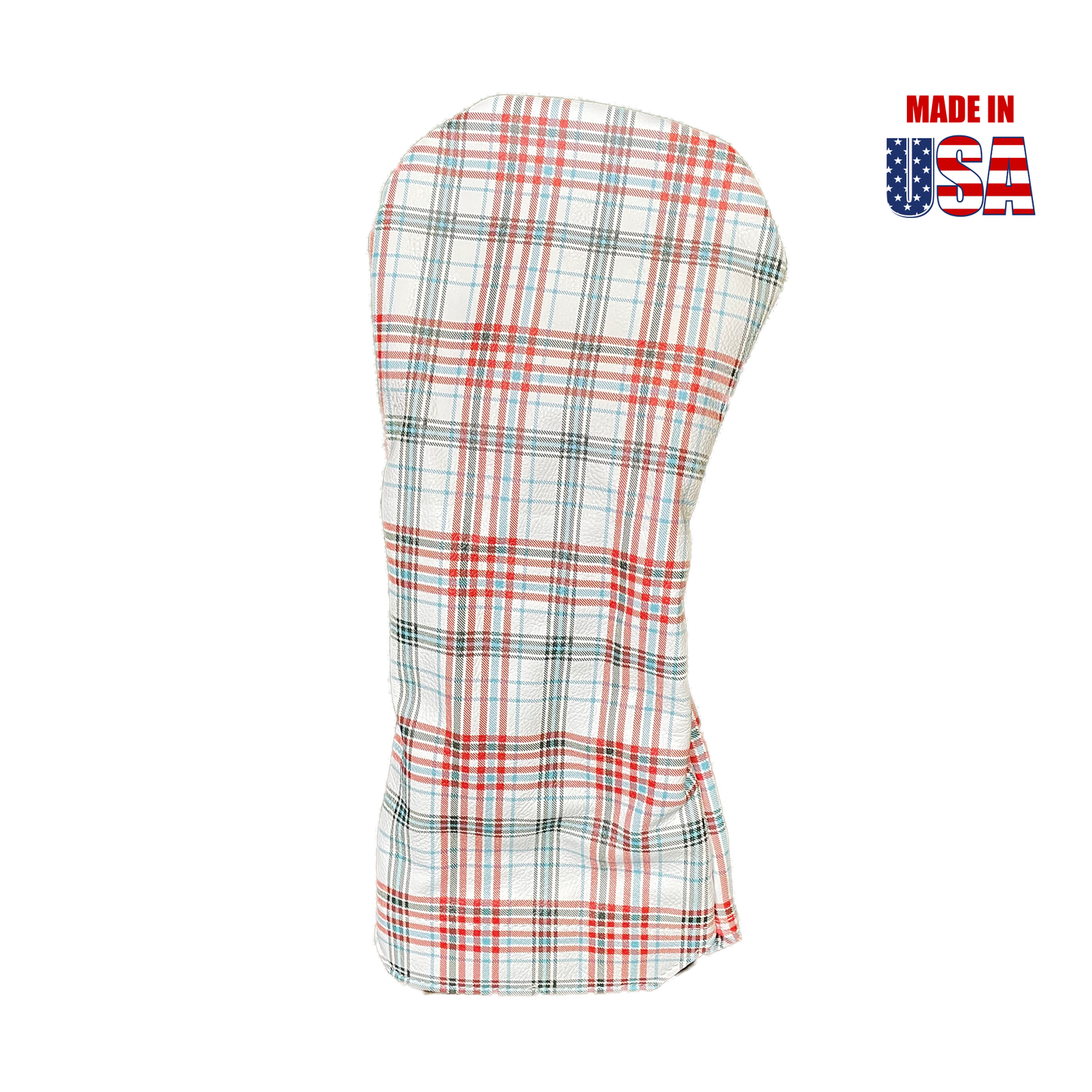 Tartan Plaid Leather Golf Headcovers