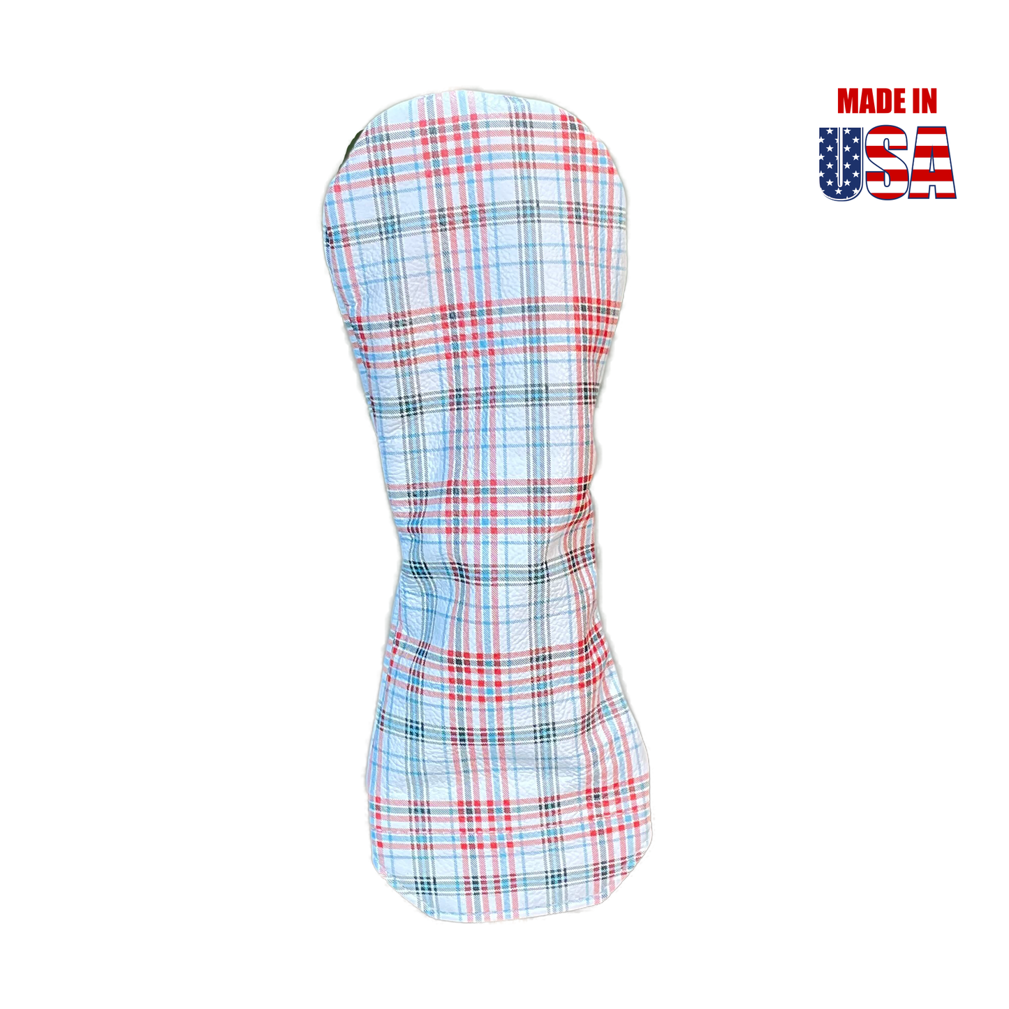 Tartan Plaid Leather Golf Headcovers