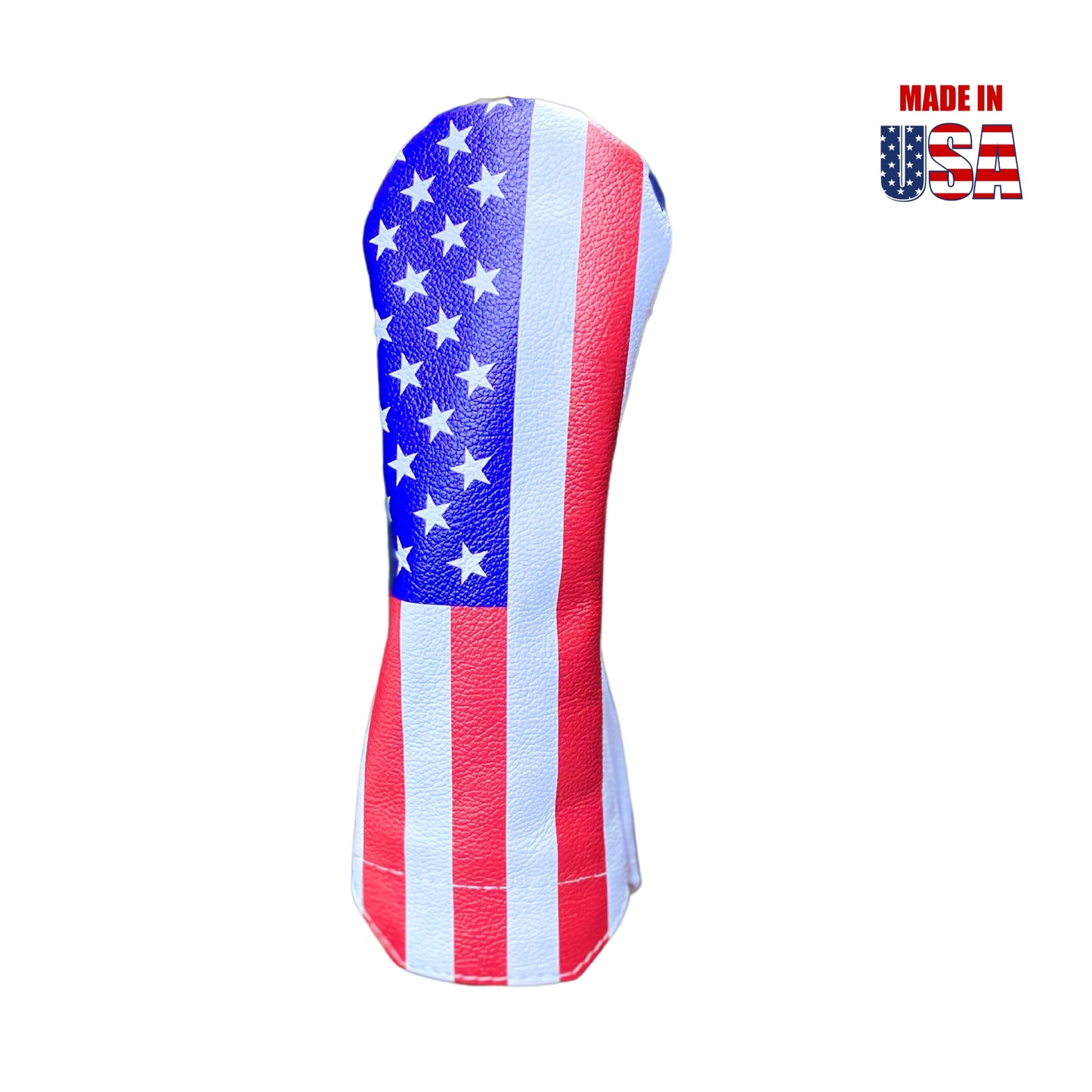 American Flag Leather Headcovers