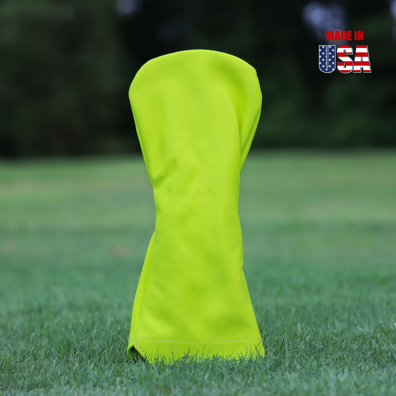 Premium Neon Solid Leather Headcovers