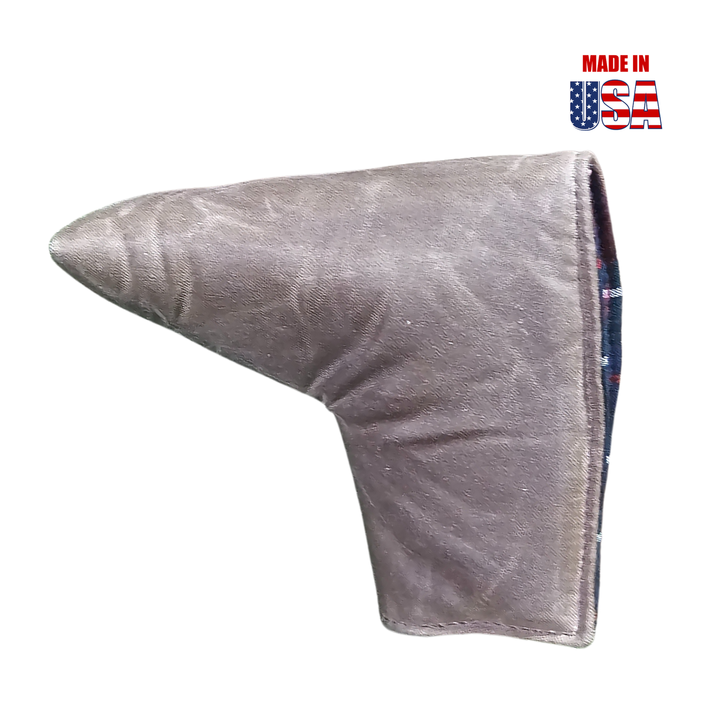 Solid Waxed Canvas Blade Putter Covers