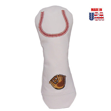 Baseball & Mitt Leather Headcovers