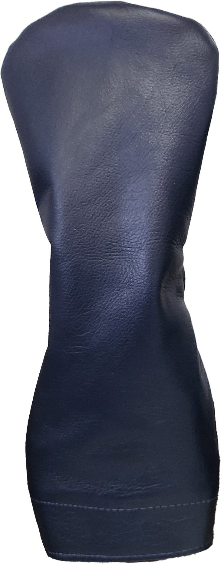 Solid Navy Leather Golf Headcovers