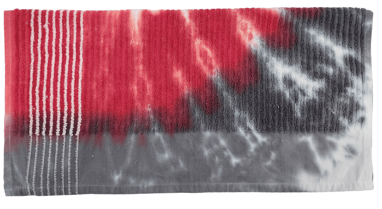 Hand Dyed Tie-Dye Golf Tour Towel