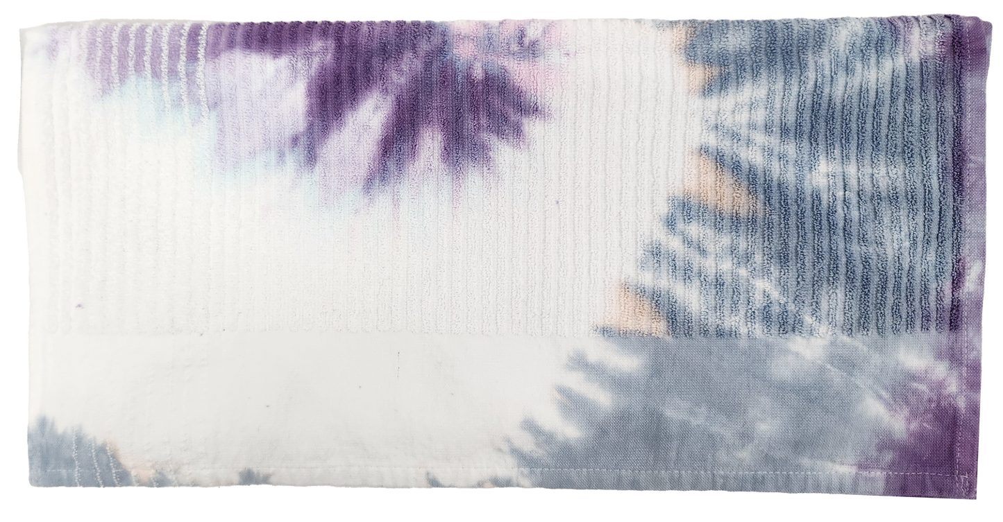 Hand Dyed Tie-Dye Golf Tour Towel