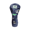 Detroit Historic Landmarks Leather Headcovers - Driver - Navy Blue