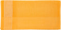 Golf Tour Towels Solid Colors with White Stripes - Gold with White Stripes