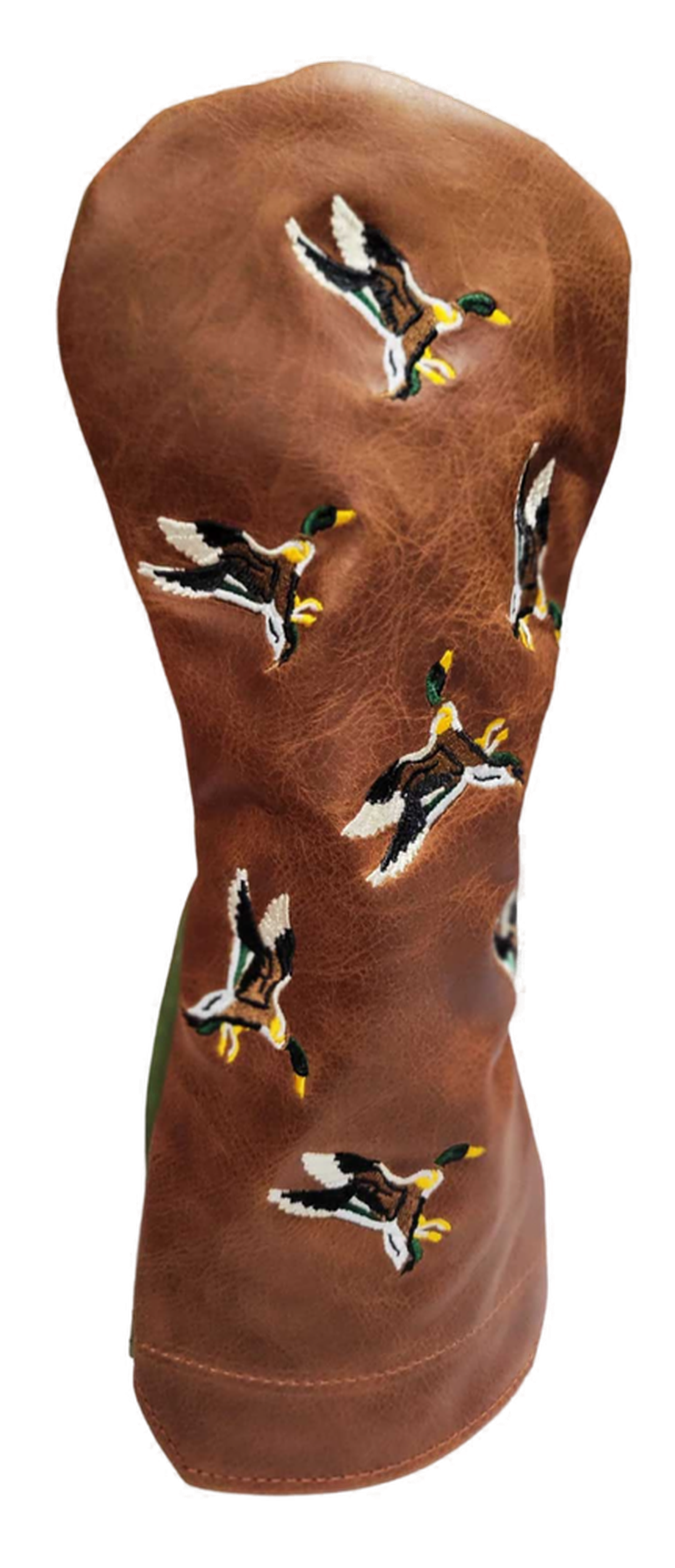 Flying Mallard Ducks Leather Headcovers