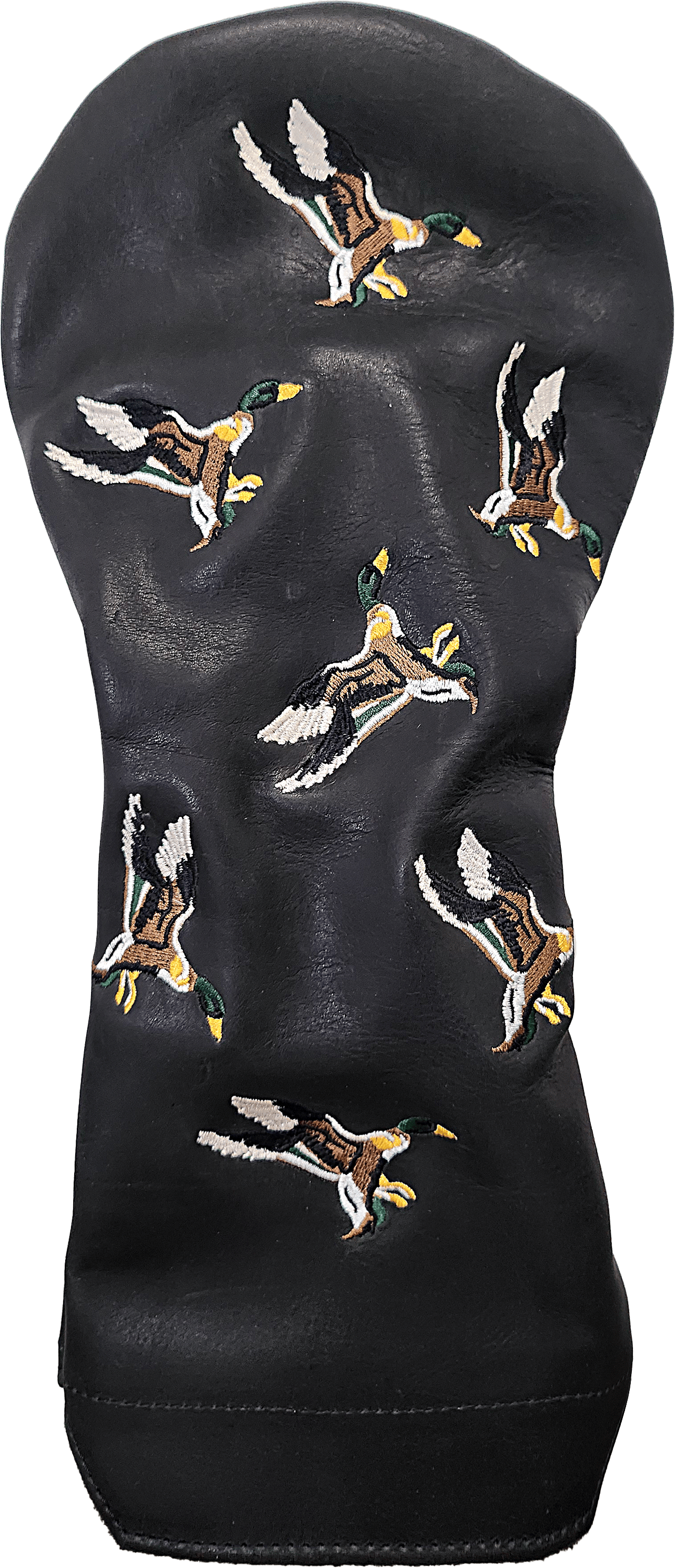 Flying Mallard Ducks Leather Headcovers