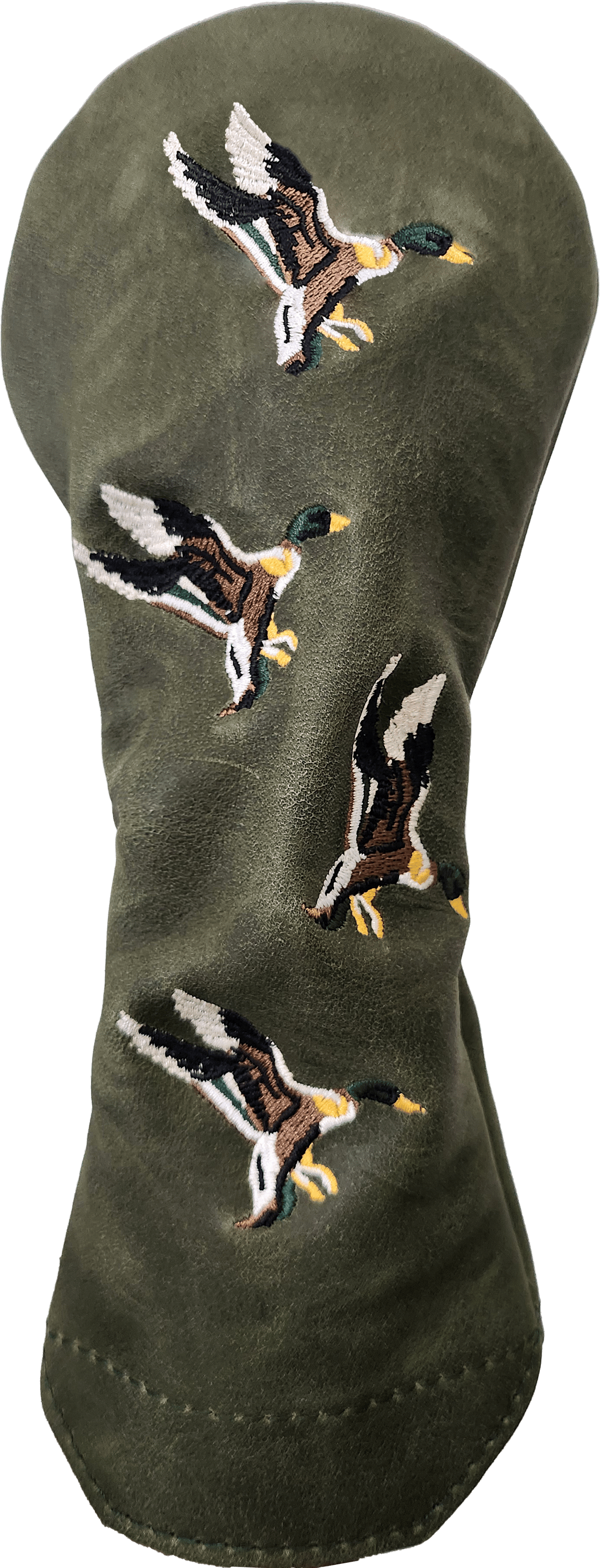 Flying Mallard Ducks Leather Headcovers