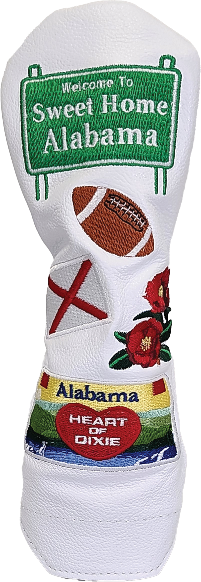 Alabama Mural State Symbols and Heart of Dixie