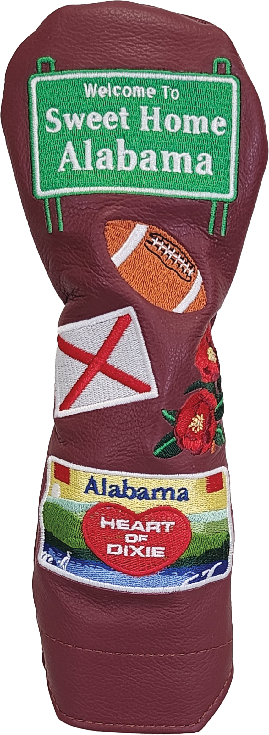 Alabama Mural State Symbols and Heart of Dixie