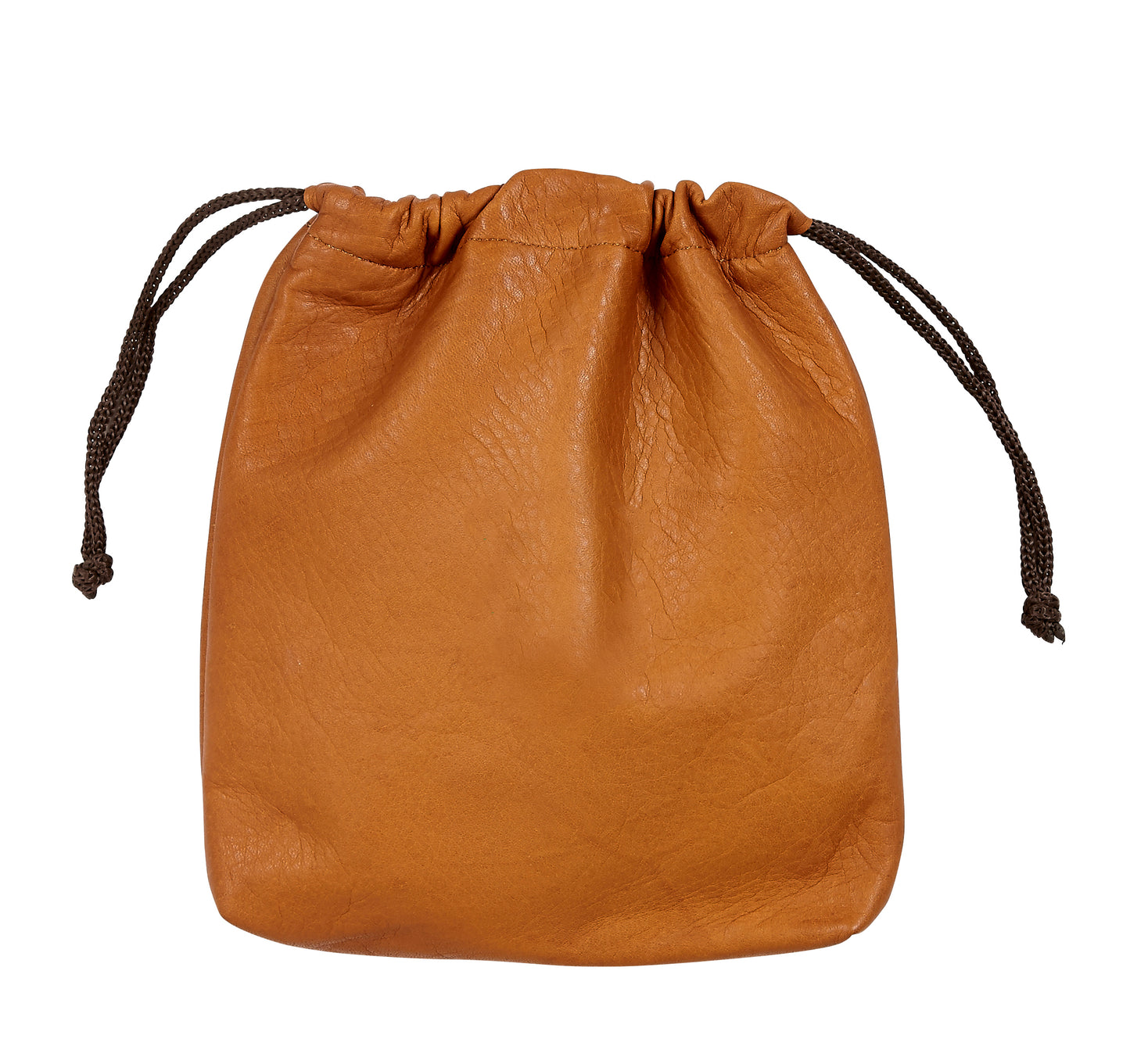 Drawstring Player's Pouch, Colombian Leather