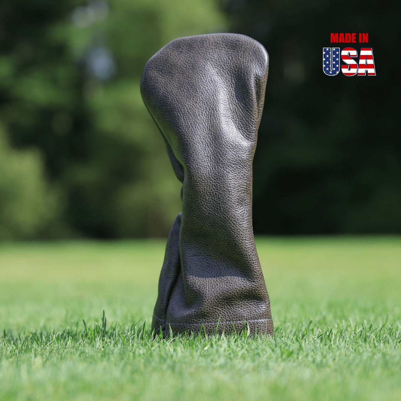 Grey Italian Torino Leather Headcovers