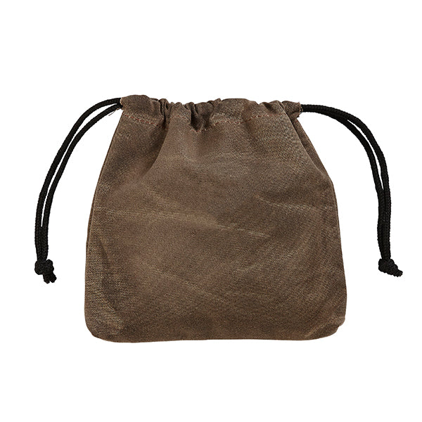 Drawstring Player's Pouch, Waxed Canvas