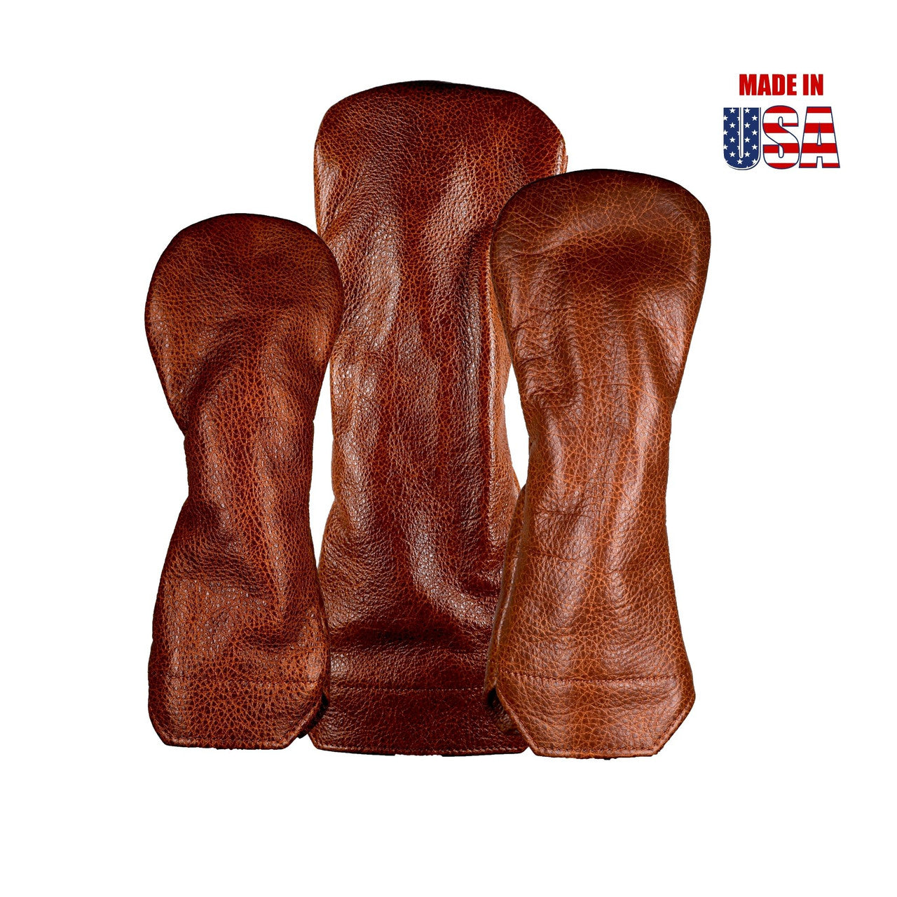 Brown-Preston Italian Torino Leather Headcovers