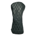 Aberdeen Diamond Leather Golf Headcover - Driver - Forest Green
